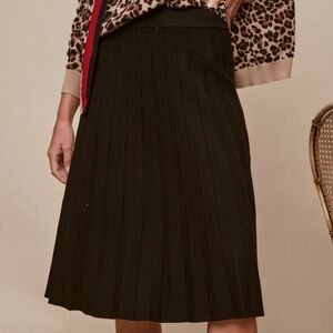 Slate Legacy Knit Midi Skirt Brown W-4458 Size‎ 5 New With Tags
